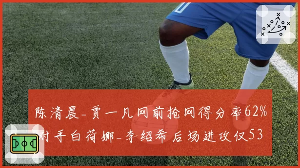 陈清晨_贾一凡网前抢网得分率62% 对手白荷娜_李绍希后场进攻仅53%